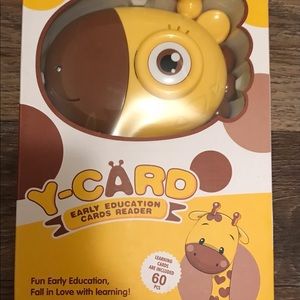 New Audible Flash Cards with Sound Effects,Giraffe Card Reader, learning